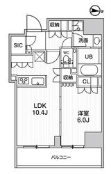 ガリシア森下Vの物件間取画像